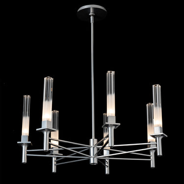 Hubbardton Forge Truss 7-Arm Round Chandelier - 131624