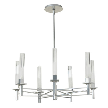 Hubbardton Forge Truss 7-Arm Round Chandelier - 131624