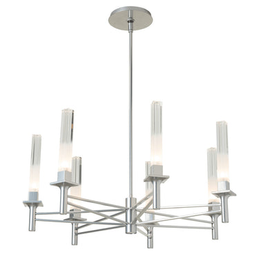 Hubbardton Forge Truss 7-Arm Round Chandelier - 131624