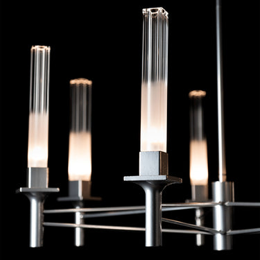 Hubbardton Forge Truss 7-Arm Round Chandelier - 131624