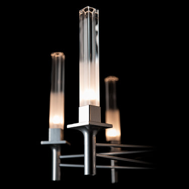 Hubbardton Forge Truss 7-Arm Round Chandelier - 131624