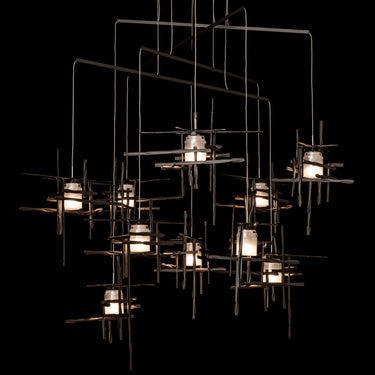 Hubbardton Forge Tura 10-Light Frosted Glass Mobile Pendant - Standard - 131160