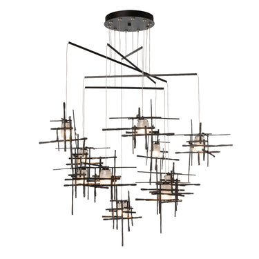 Hubbardton Forge Tura 10-Light Frosted Glass Mobile Pendant - Standard - 131160
