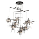 Hubbardton Forge Tura 10-Light Frosted Glass Mobile Pendant 3