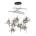 Hubbardton Forge Tura 10-Light Seeded Glass Mobile Pendant - Standard - 131156
