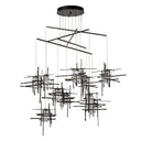 Hubbardton Forge Tura 10-Light Seeded Glass Mobile Pendant - Standard - 131156