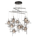 Hubbardton Forge Tura 10-Light Seeded Glass Mobile Pendant - Standard - 131156
