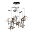 Hubbardton Forge Tura 10-Light Seeded Glass Mobile Pendant 1