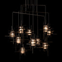 Hubbardton Forge Tura 10-Light Seeded Glass Mobile Pendant 6