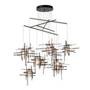 Hubbardton Forge Tura 10-Light Seeded Glass Mobile Pendant 