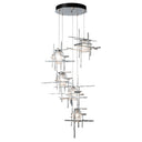 Hubbardton Forge Tura 5-Light Seeded Glass Pendant - Standard - 131126