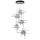 Hubbardton Forge Tura 5-Light Seeded Glass Pendant 3