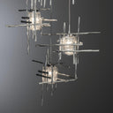 Hubbardton Forge Tura 5-Light Seeded Glass Pendant 7