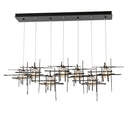 Hubbardton Forge Tura 7-Light Seeded Glass Pendant - Standard - 131095