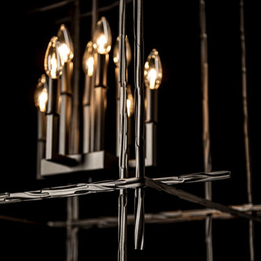 Hubbardton Forge Tura 8-Light Large Chandelier 4