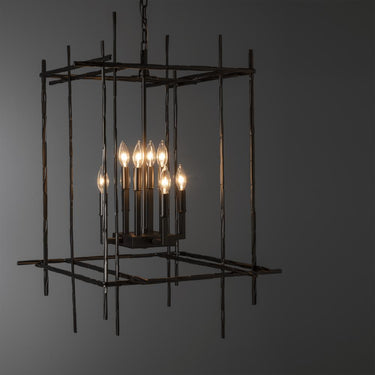 Hubbardton Forge Tura 8-Light Large Chandelier 5