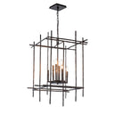 Hubbardton Forge Tura 8-Light Large Chandelier 
