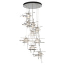 Hubbardton Forge Tura 9-Light Seeded Glass Pendant - Standard - 131107
