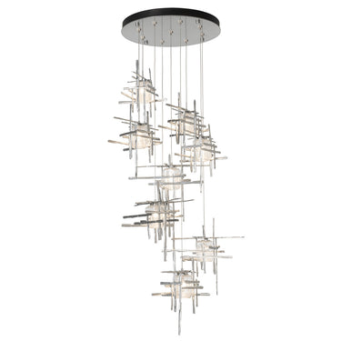 Hubbardton Forge Tura 9-Light Seeded Glass Pendant - Standard - 131107