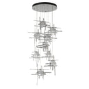 Hubbardton Forge Tura 9-Light Seeded Glass Pendant - Standard - 131107