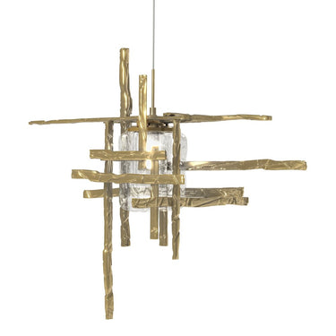 Hubbardton Forge 161184 Tura Seeded Glass Low Voltage Pendant