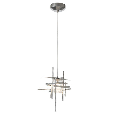 Hubbardton Forge Tura Seeded Glass Mini Pendant 1
