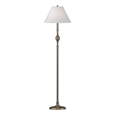 24-2161 Hubbardton Forge Twist Basket Floor Lamp with Round Base