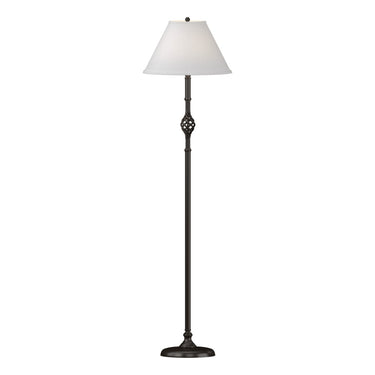24-2161 Hubbardton Forge Twist Basket Floor Lamp with Round Base