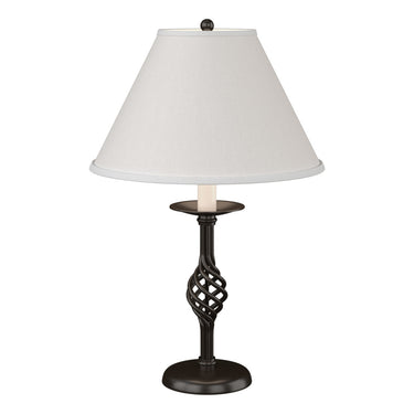 26-5001 Hubbardton Forge Twist Basket Table Lamp