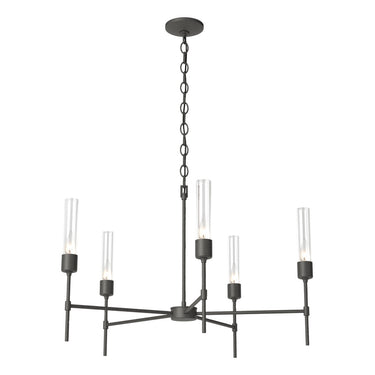 Hubbardton Forge 105045 Vela 5 Arm Chandelier
