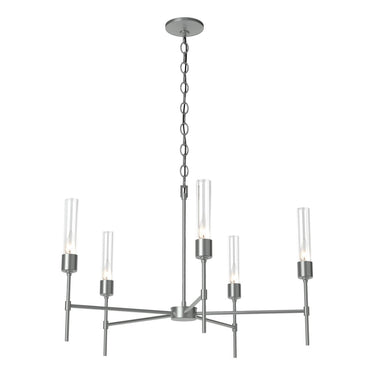Hubbardton Forge 105045 Vela 5 Arm Chandelier