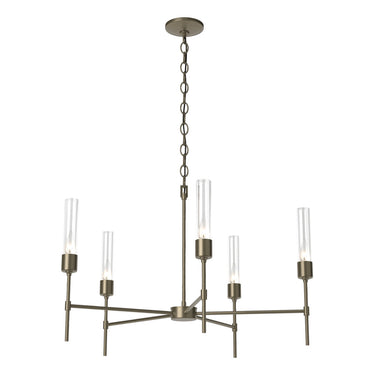 Hubbardton Forge 105045 Vela 5 Arm Chandelier