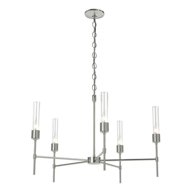 Hubbardton Forge 105045 Vela 5 Arm Chandelier