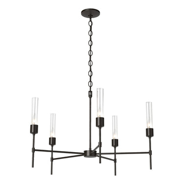 Hubbardton Forge 105045 Vela 5 Arm Chandelier