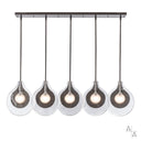 Hubbardton Forge Veneto 5-Light Linear Pendants 
