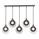 Hubbardton Forge Veneto 5-Light Linear Pendants 5