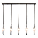 Hubbardton Forge Veneto 5-Light Linear Pendants 3