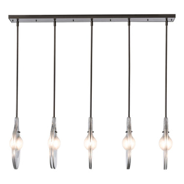 Hubbardton Forge Veneto 5-Light Linear Pendants 3