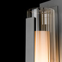Hubbardton Forge Vertical Bar Fluted Glass Medium Outdoor Sconce 3