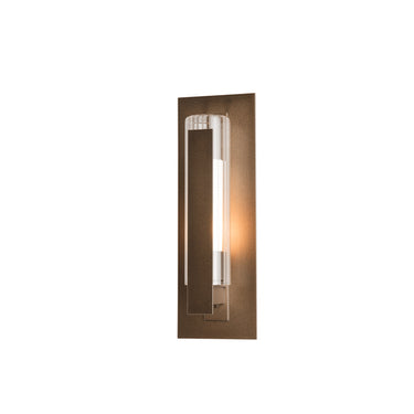 Hubbardton Forge Vertical Bar Fluted Glass Small Outdoor Sconce - 307281 5