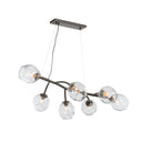 Hubbardton Forge 138573 Vine 7 Light Incandescent Pendant in Simon Pearce Glass with Standard Pipe Length