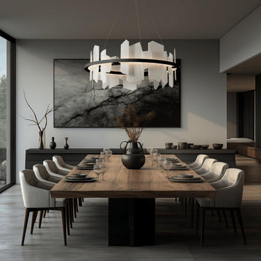 Hubbardton Forge Volterra Circular LED Pendant 10