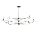 Hubbardton Forge 136352 Willow Large 6 Light Incandescent Pendant