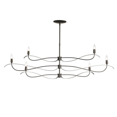 Hubbardton Forge 136352 Willow Large 6 Light Incandescent Pendant