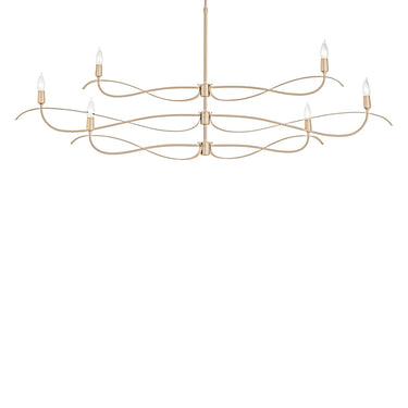 Hubbardton Forge 136352 Willow Large 6 Light Incandescent Pendant