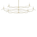 Hubbardton Forge 136352 Willow Large 6 Light Incandescent Pendant