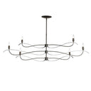 Hubbardton Forge Willow 6-Light Large Chandelier 