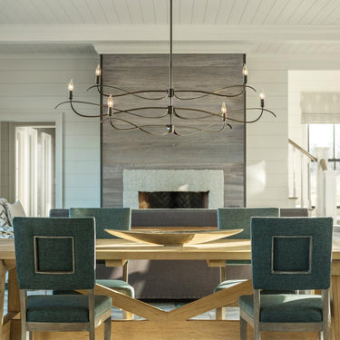 Hubbardton Forge Willow 6-Light Large Chandelier 8