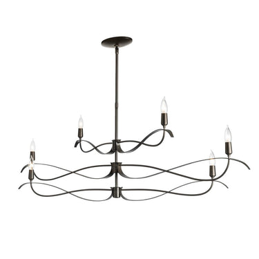 Hubbardton Forge Willow 6-Light Large Chandelier 1