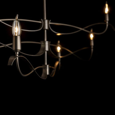 Hubbardton Forge Willow 6-Light Large Chandelier 5